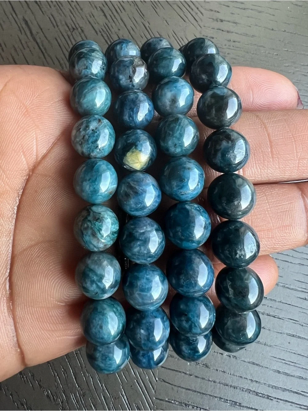 Blue sugilite bracelet 10mm SIZE 6.75’ ( ONE )